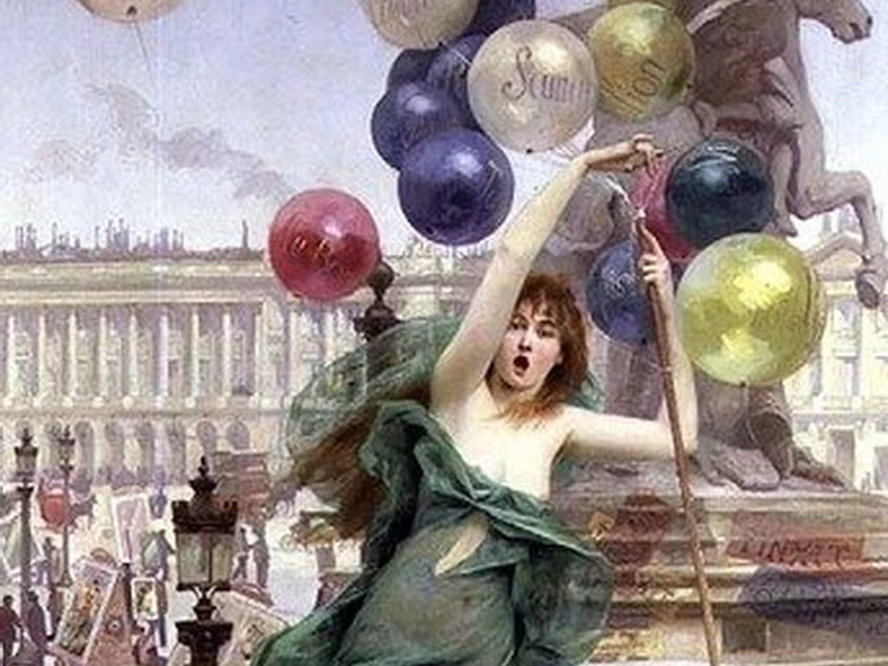 1856-Fernand Le Quesne - La ragazza del pallone